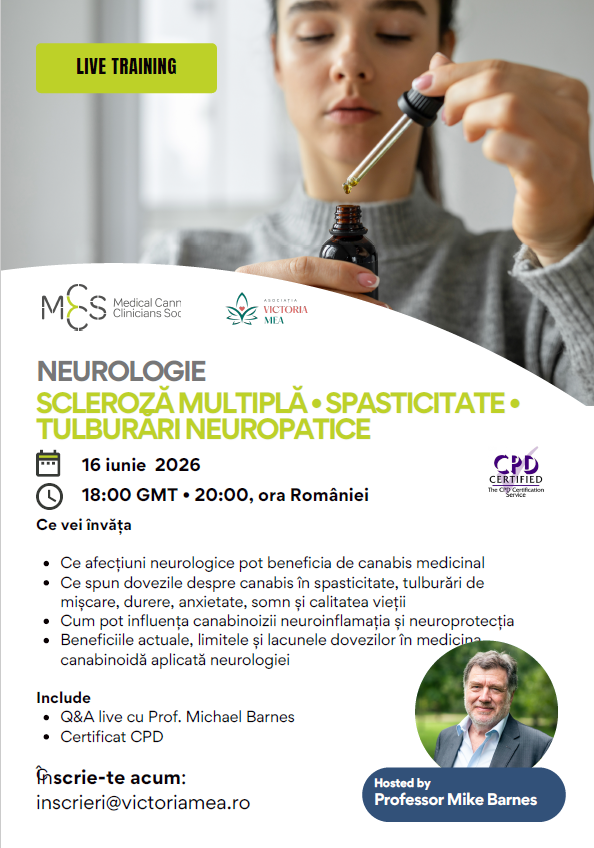 Canabis medicinal în afecțiuni neurologice